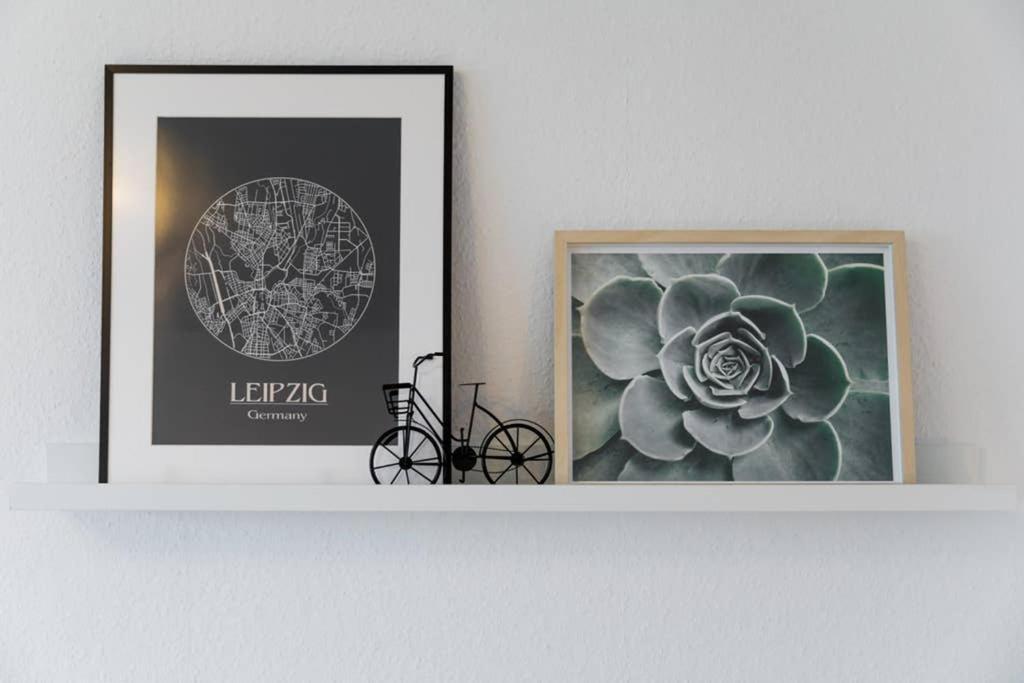 Appartamento Sauber Und Modern, Netflix, Wifi, Leipzig Flair, Kueche Esterno foto